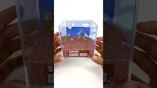 My Super Mario Bros custom 3D diorama cube | Best Videos 2021