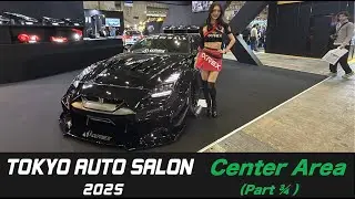 ◆TOKYO AUTO SALON 2025 Part3/4 ◆Center Area Hall 4-6◆Jcar◆JDM