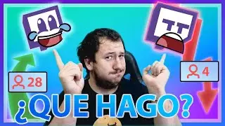 ¿Qué HACER cuando NO tengo VIEWERS? 🥵 Como CRECER en TWITCH