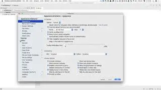 video3 4 Setting up PyCharm font and display settings