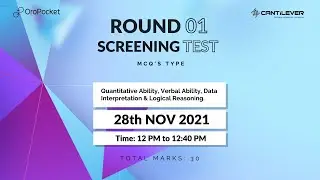 Live Placement with OroPocket Round-1 screening.