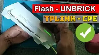 mengatasi TPLINK CPE gagal openwrt || flash repair unbrick cpe tp link