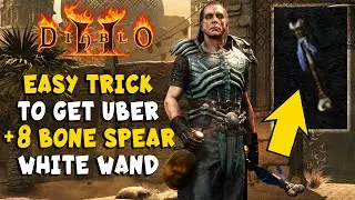 Trick to Get OP +8 Bone Spear Necromancer Wand in Diablo 2 Resurrected / D2R