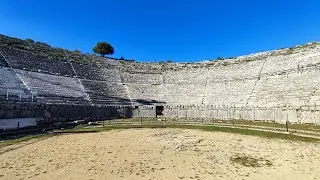 Ancient Theater of Dodona, Dodoni, Ioannina, Epirus, Greece, Europe