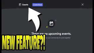 Is Discord adding a new feature?... | EVENTS discord upcoming feature