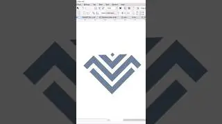 01. Logo Creation Design Tutorial for Beginners! Virtual Segment Delete Tool! Coreldraw-Illustrator