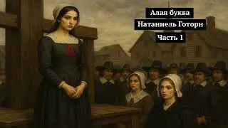 Алая буква. 1/5. Аудиокнига, Натаниэль Готорн (роман о стыде, искуплении и моральных дилеммах)