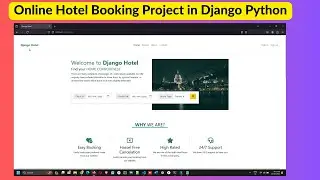 Online Hotel Reservation System Project in Python Django with Source Code