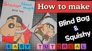[paper diy] How to make Blind Bags and Squishy (Easy Tutorial)