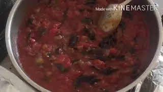 Домашняя еда! Жарим баглажан 🍆🌶🍅🧅Азербайджан 🇦🇿🇦🇿