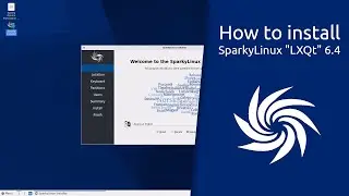 How to install SparkyLinux LXQt 6.4