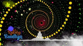 Raksha Bandhan 2023 Puja Thali Black Screen 4K  Light effects Animation (MTIZ Effects)