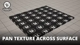 How to Pan a Texture Across a Surface in Unreal Engine 5