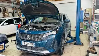 Болячка цепи распредвалов ушла или осталась!? ₽естайлинговый Peugeot 3008 2021 1.5 BlueHDi DV5RC.