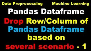 Python Pandas Tutorial | Drop Rows and Columns of a Pandas Dataset - P1