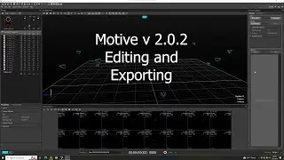 Motion Capture Tutorial: Basic Editing and Exporting