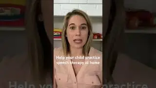 Help your child practice speech therapy at home