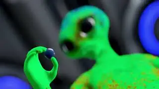 Tiny world | Surreal scene created in Blender 3D