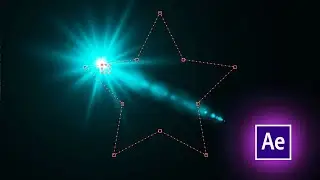 OPTICAL FLARE SET ON THE PATH in After Effects | OPTICAL FLARE SET ON THE Tutorial