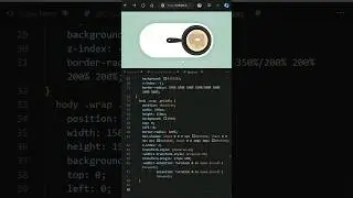 Day 028 - 😍Micro css pancake toggle button animation #coding #webdevelopment #css #html #programador