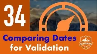 Comparing Dates for Validation - Part 34 - Itinerary App (iOS, Xcode 10, Swift 4)