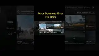 Maps Download Error Fix 100% #pubgmobile #pubgindia #pubgfix #maperrorpubg