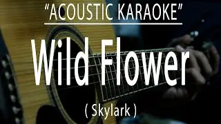 Wild Flower - Skylark (Acoustic karaoke)