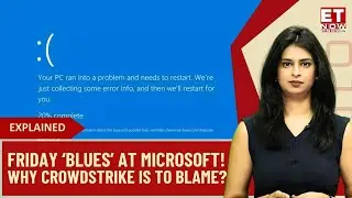 Microsoft Outage Explained: What Is CrowdStrike And Blue Screen Of Death? | How to Fix It?