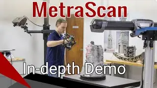 Creaform MetraSCAN and HandyPROBE - In Depth Demonstration