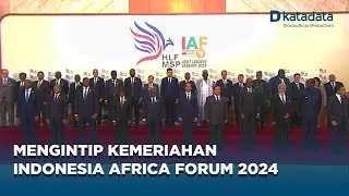 Bahas Perekonomian hingga Kesehatan, Begini Suasana Indonesia Africa Forum (IAF) 2024 di Bali