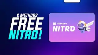 BEST 2 FREE WAYS TO GET DISCORD NITRO IN 40 SECONDS