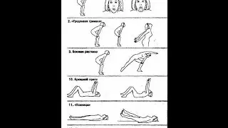 Бодифлекс # Базовый комплекс # 12 упражнений.