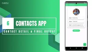 Contacts App in Jetpack Compose using Kotlin | Part 6 - Detailed & Edit Contact | Android Knowledge