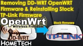 TP Link Restore to OME factory firmeare from OpenWRT or DD WRT using TFTP server