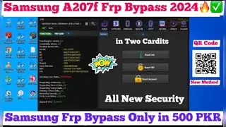 Samsung A20s A207f Frp Bypass 2024🔥✅ New Tool for All Samsung 2024 Android 11,12,13,14 working 💯done