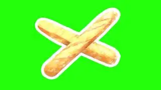 Stickers In Paris Green Screen 7