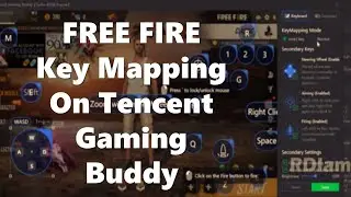 Key Board Is Not Working In Free Fire On Tencent Gaming Buddy | Firee Fire 1.36.0 Key Mapping In TGB