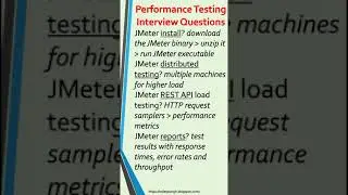 JMeter Testing-JMeter Interview Questions-JMeter API Testing-JMeter Load Testing-JMeter-Learn JMeter