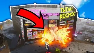 RUSSIAN TOWN AND C4 - DESTRUCTION OF THE SHOPPING GALLERY - Teardown #24 | Radex