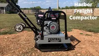 Harbor Freight Central Machinery Plate compactor 7hp - Tool Talk