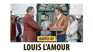 Top 25 Quotes by Louis Dearborn L'Amour | Quotes Video MUST WATCH | Simplyinfo.net