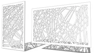 How to make a web pattern using Sketchup