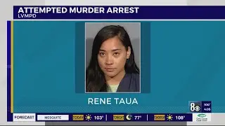 Las Vegas police: Naked woman shoots man with his gun seemingly unprovoked, twice
