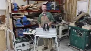 Festool CMS Router Table - How to cut a rabbet using a router table