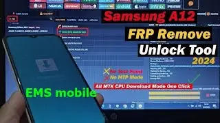 Samsung A12 [SM A125F ] Google Account Lock | Gmail Lock | Frp Lock | Remove [ Unlock Tool 2024 ]