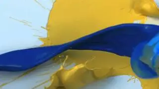 Смешение красок Футаж HD