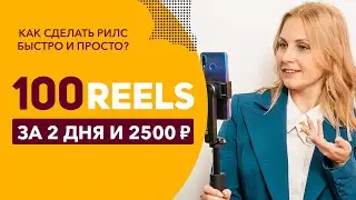 Как сделать reels или tiktok? Быстро и просто из готовых видео