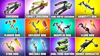 Evolution of All Fortnite Bows & Crossbows (Chapter 1 Season 1 - Chapter 5 Season 2)