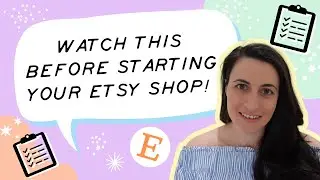 20 Things I wish I knew before starting my Etsy shop!