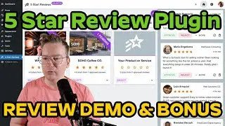 5 Star Reviews Plugin Review Demo Bonus - Your Own 5 Star Review System To Increase Sales